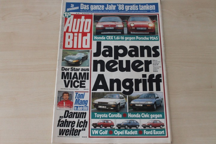 Deckblatt Auto Bild (53/1987)